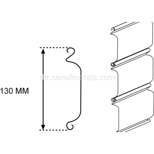 linea de produccion de tiras de puerta einschreibbare